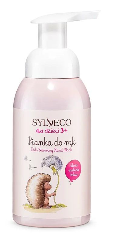 Sylveco pentru copii 3+ Spumă de mâini cu zmeură 290ml
