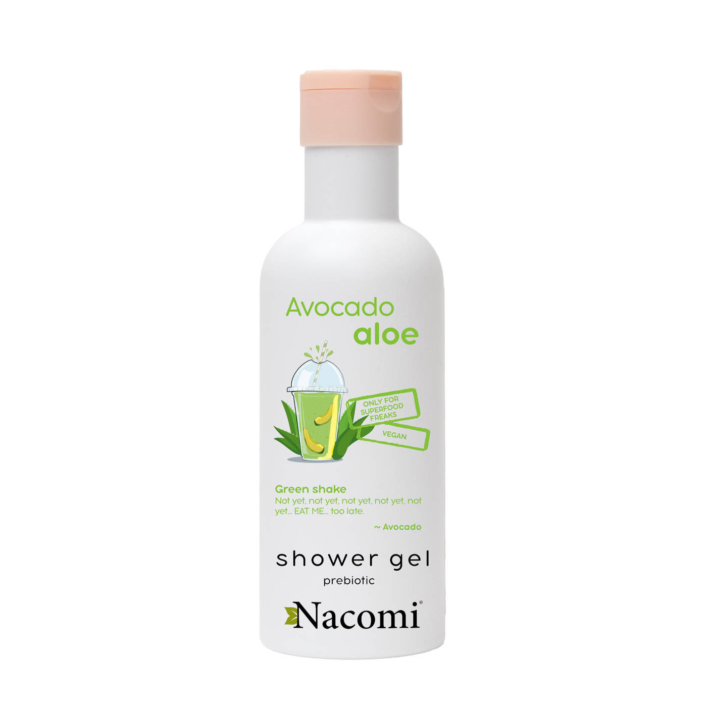 Nacomi Gel de duș cu avocado și aloe vera 300ml