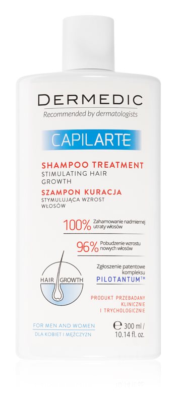 Dermedic Capilarte Hair Growth Stimulating Treatment Shampoo 300ml