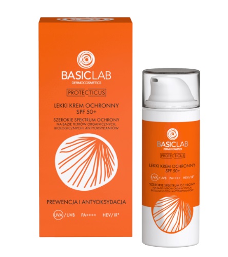 BasicLab Light Protection Cream SPF50+ 50ml