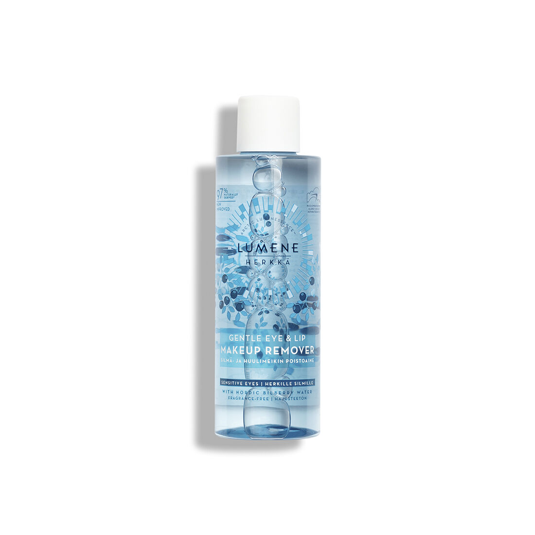LUMENE Herkka Soothing Soothing Gentle Eye and Lip Makeup Remover 100ml