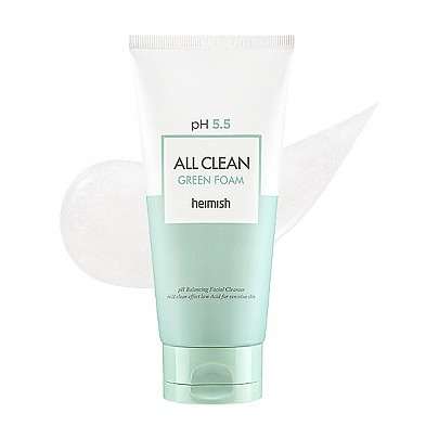 HEIMISH All Clean Green Clay Foam Spumă de curățare a feței 150g