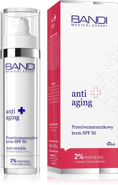 Bandi Cremă antirid antiîmbătrânire SPF50 50ml