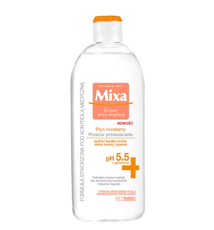 Mixa Micellar Lotion împotriva uscăciunii 400ml
