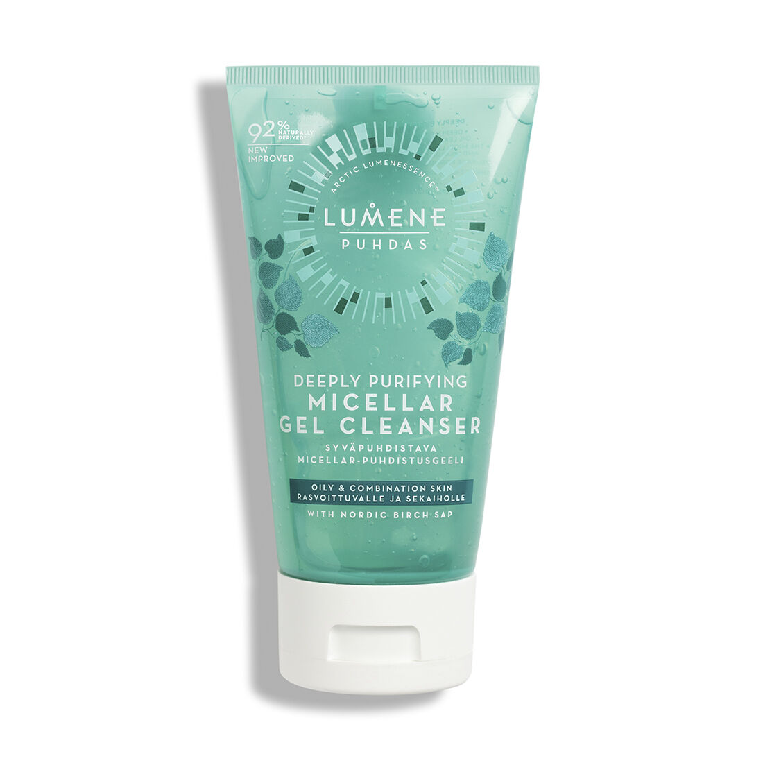 LUMENE Puhdas Purifying Facial Cleansing Micellar Gel Micelar de curățare a feței New Edition 150ml