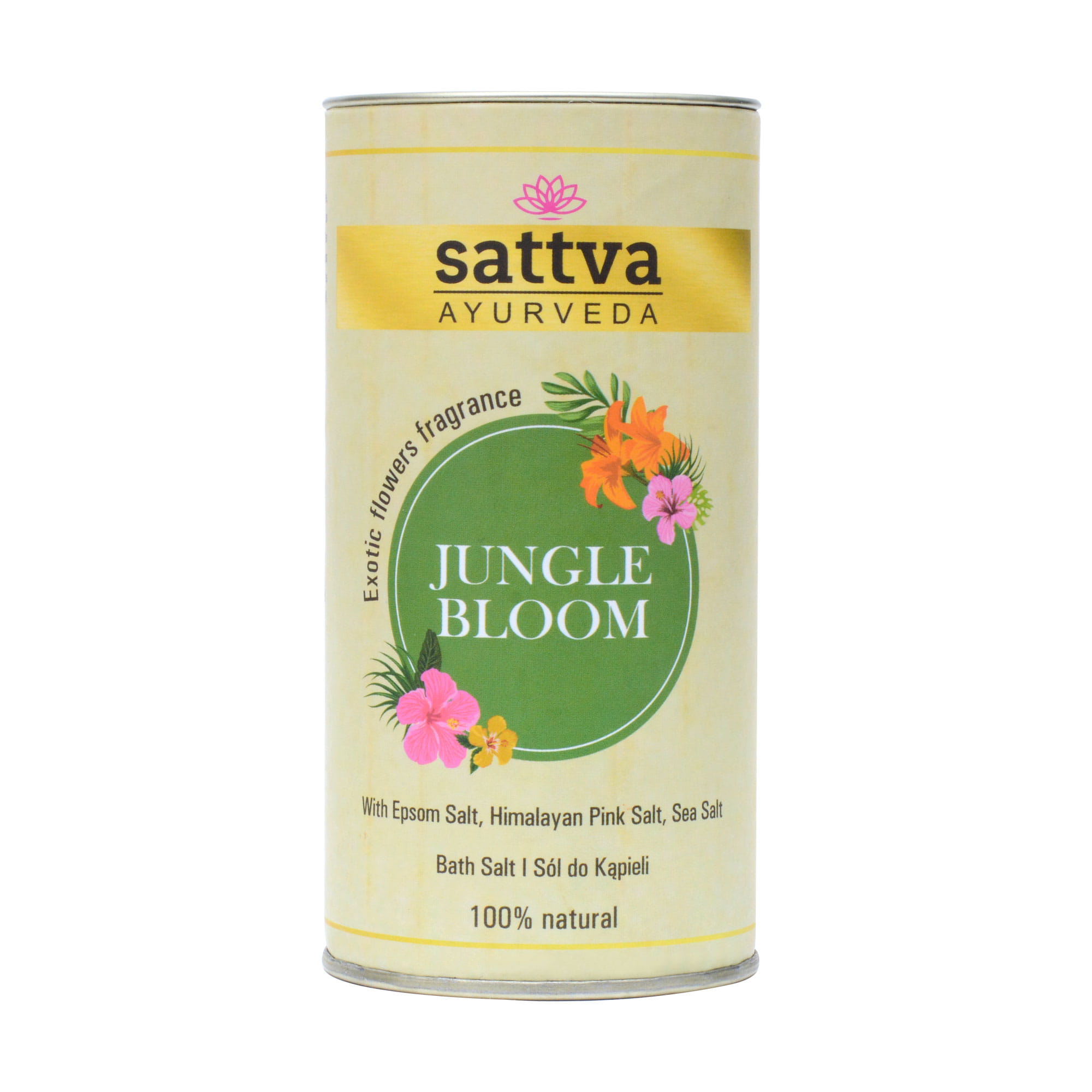 Sattva Jungle Bloom sare de baie 300g