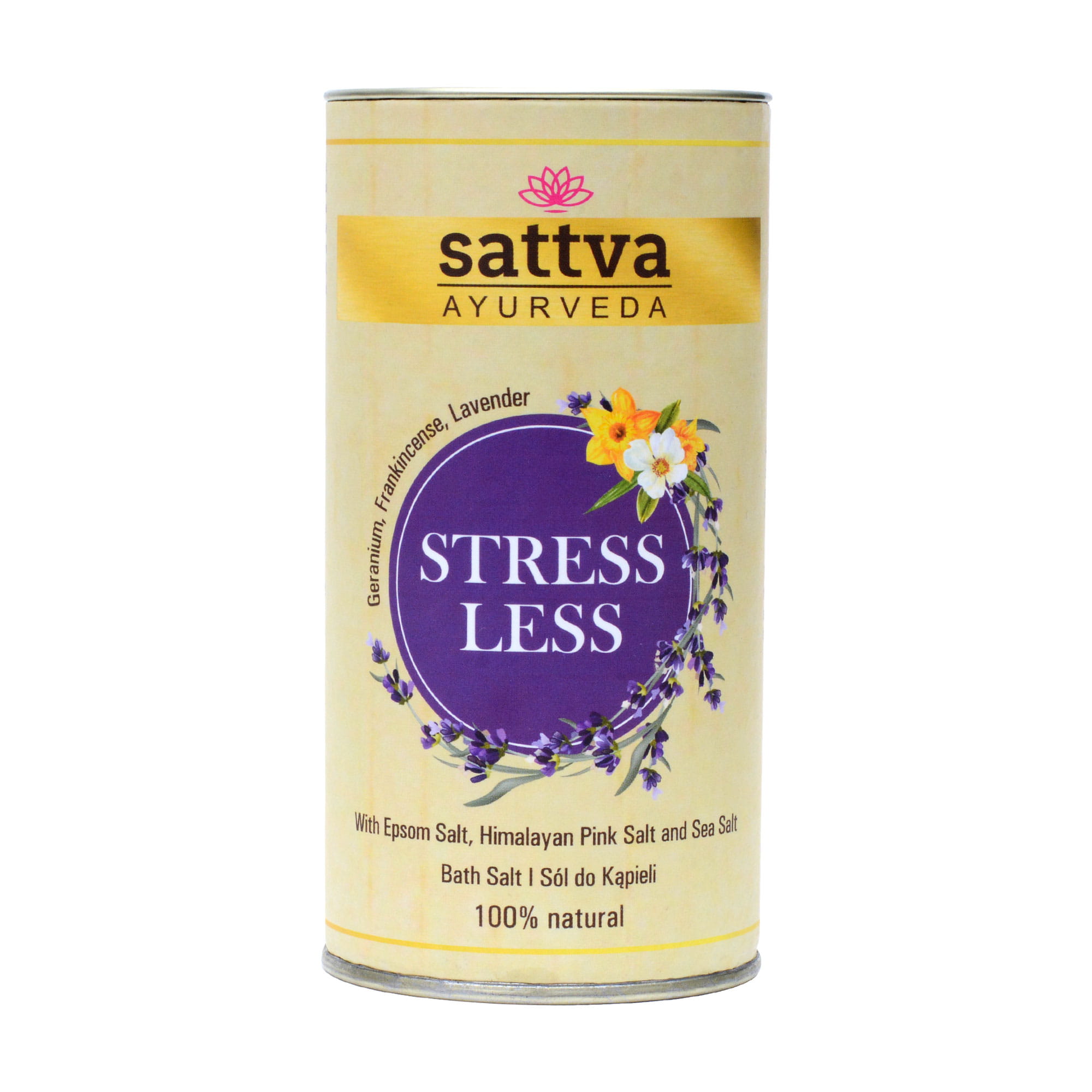 Sarea de baie Sattva Stress Less 300g