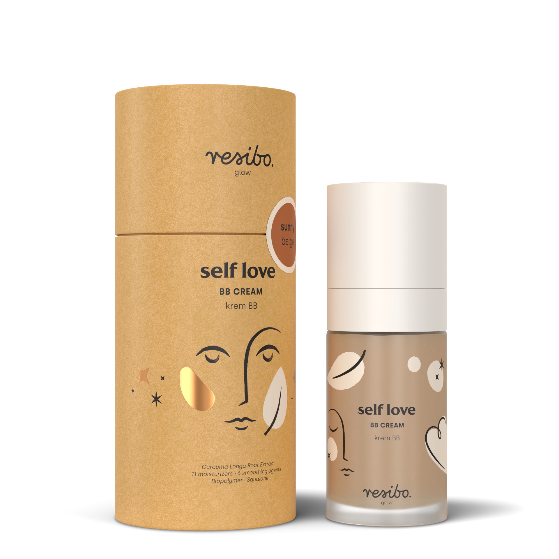 Resibo Self Love BB Cream Sunny Beige 30ml
