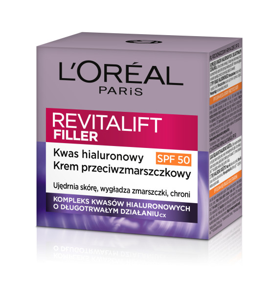 Loreal Revitalift Filler Cremă de umplere intensă anti-îmbătrânire SPF50+ 50ml