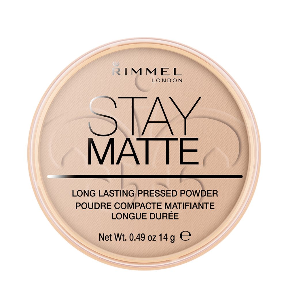 Rimmel Stay Matte Pressed Powder Pudră matifiantă 005 Silky Beige