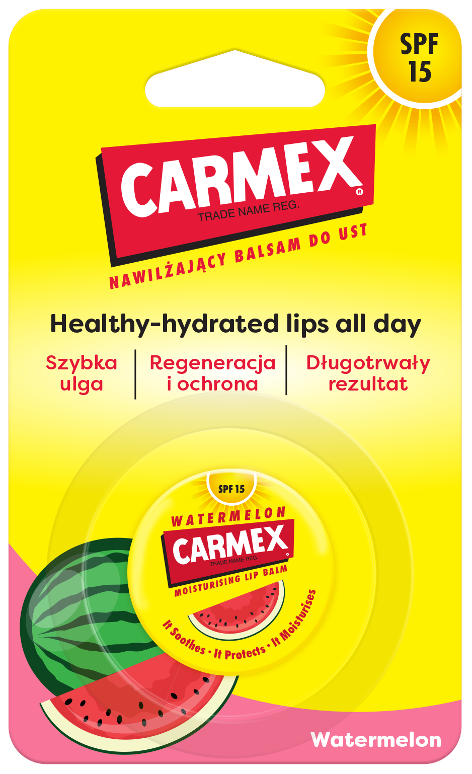 CARMEX Balsam de buze hidratant ediție limitată Watermelon