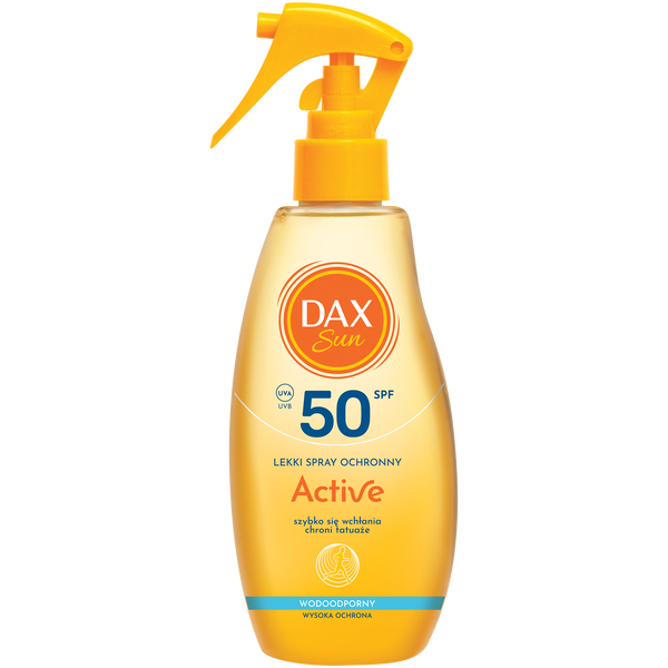 DAX SUN Spray de protecție solară transparent SPF50 200ml