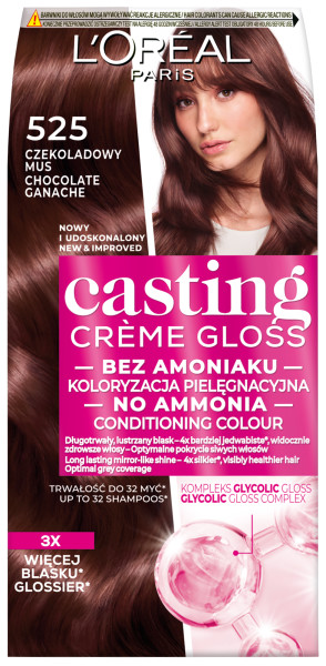 Loreal Casting Casting Creme Gloss Colour 525 Chocolate Mousse