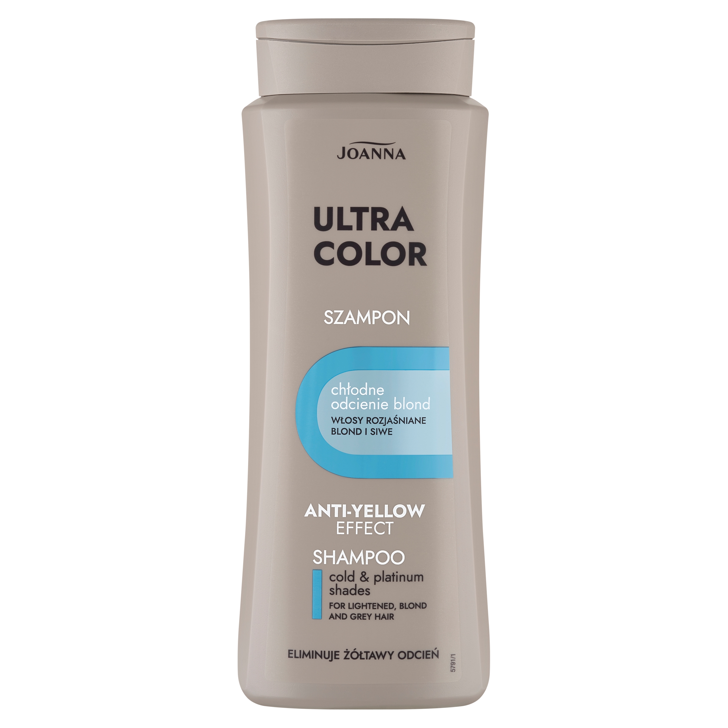 Joanna Ultra Color Șampon pentru păr care elimină nuanța galbenă 400ml