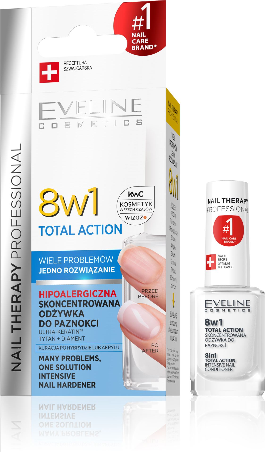 Eveline Nail Therapy Conditioner 8în1