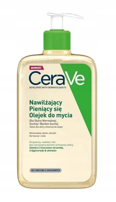 CeraVe Moisturising Moaming Wash Oil 473ml