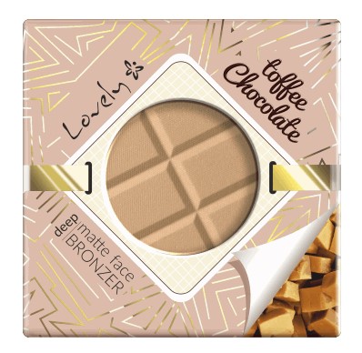 Lovely Toffee Chocolate Matte Bronzing Powder Deep 9g