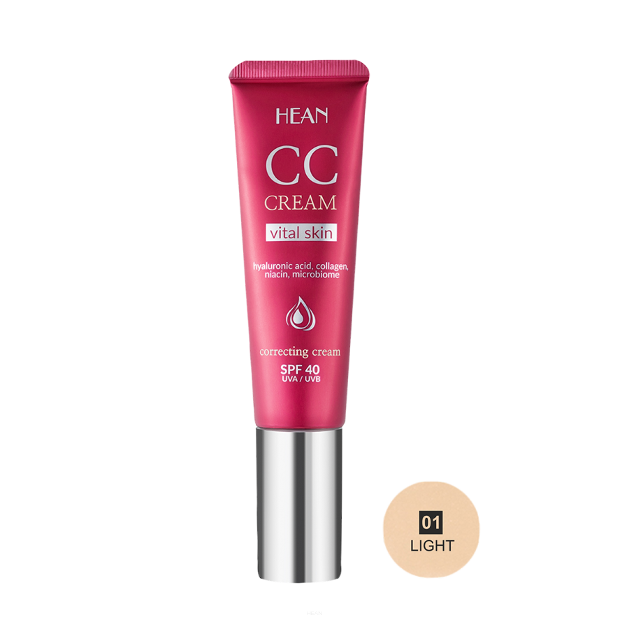 HEAN Vital Skin CC Cream 01 Light SPF40