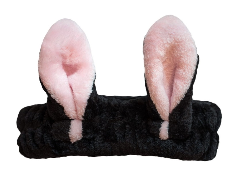 Lash Brow Cosmetic Ears Band negru