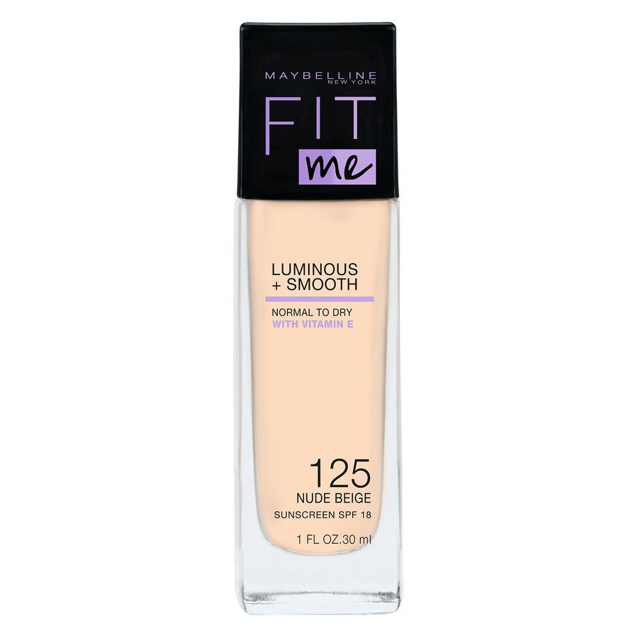 Maybelline Fit Me Luminous + Smooth Foundation 125 Nude Beige