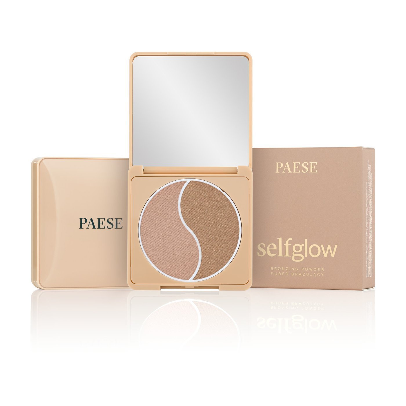 PAESE Self Glow Pudră bronzantă ușoară