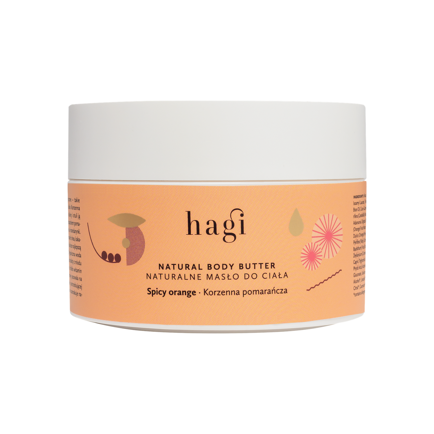 Hagi Unt de corp regenerator cu portocale picante 200ml