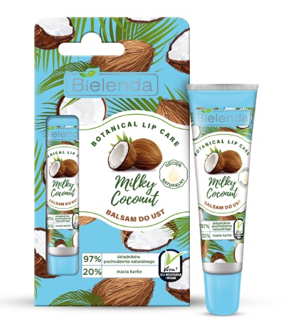 Bielenda Botanical Lip Care Balsam de buze cu lapte de nucă de cocos