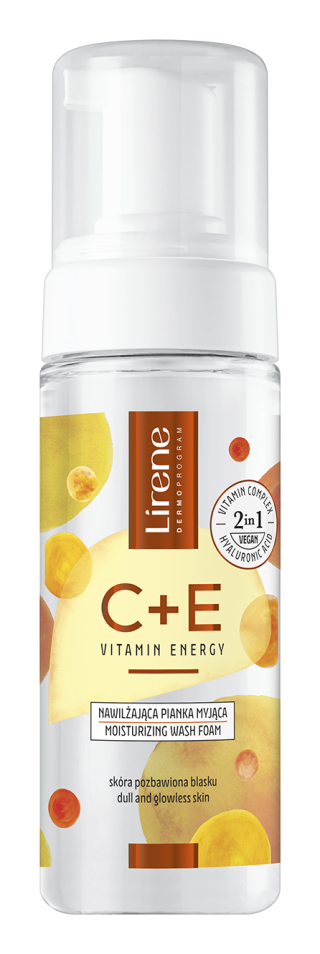 Lirene C+E Vitamin Energy C+E Vitamin Energy C+E Moisturising Foaming Cleanser for the Face 150ml