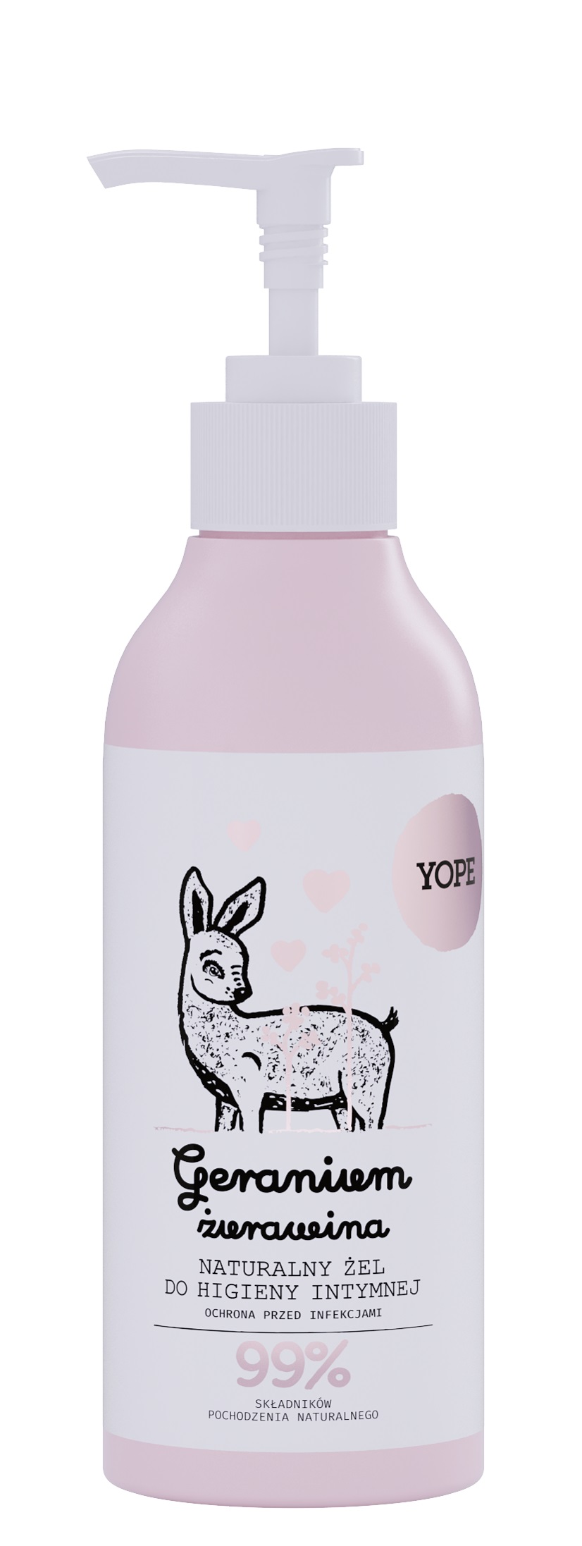 Yope Loțiune de igienă intimă Geranium și merișor 300ml