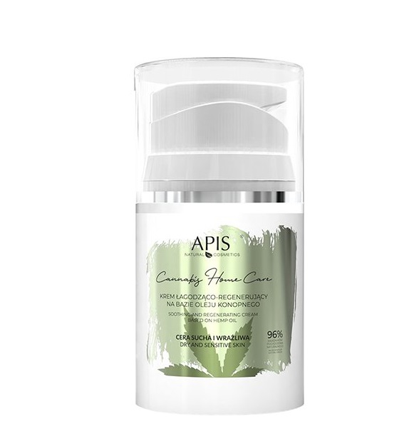 APIS Hemp Oil Soothing and Regenerating Cream 50ml