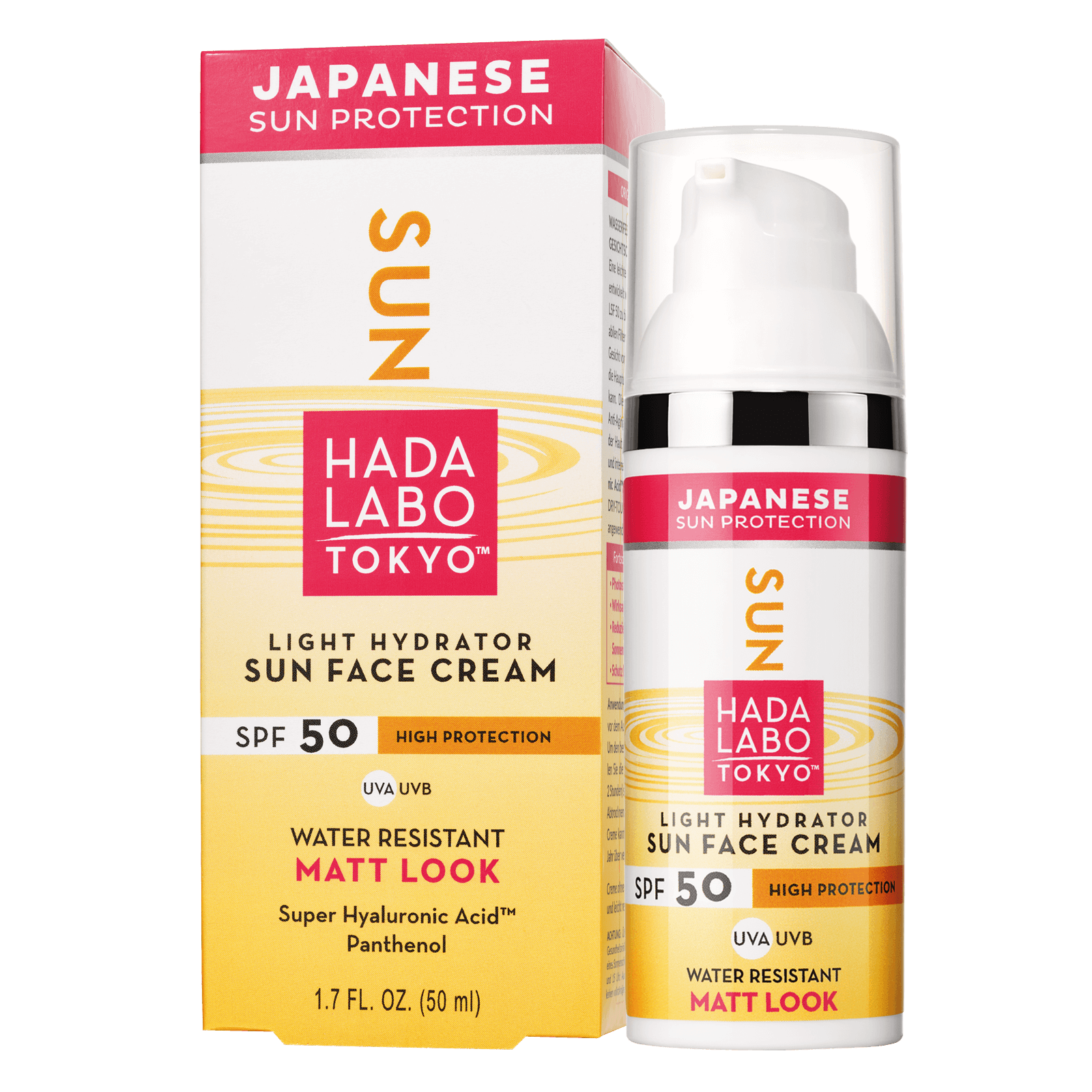 Hada Labo Tokyo Sun Cremă de față rezistentă la apă SPF50+ 50ml