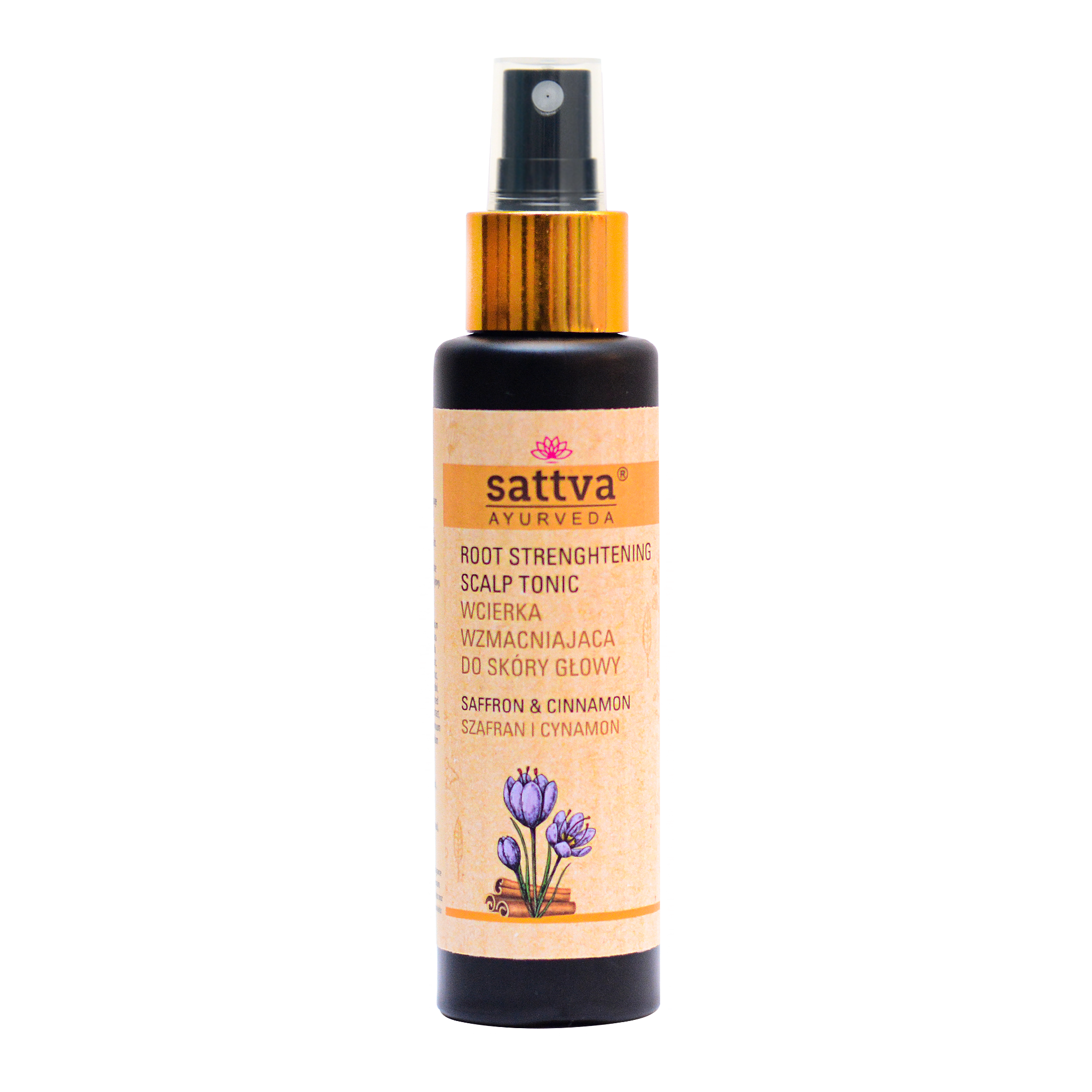Sattva Saffron and Cinnamon Head Skin Rub 100ml