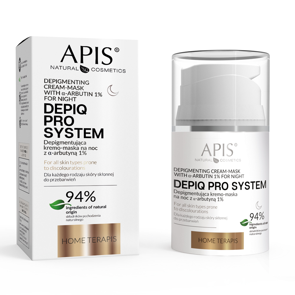 APIS Depiq Pro System Cremă-Mască de noapte depigmentantă APIS Depiq Pro System 50ml