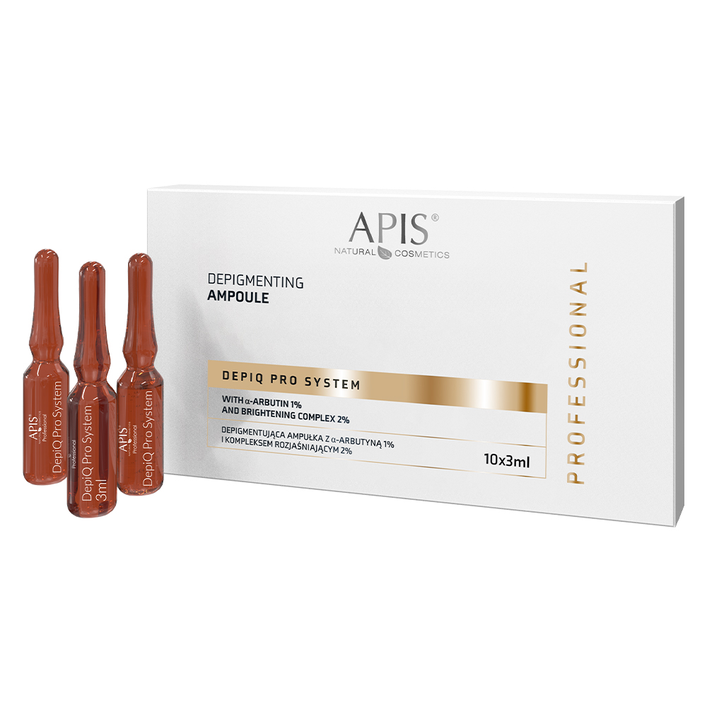APIS Depiq Pro System Ampulele depigmentante 10x3ml
