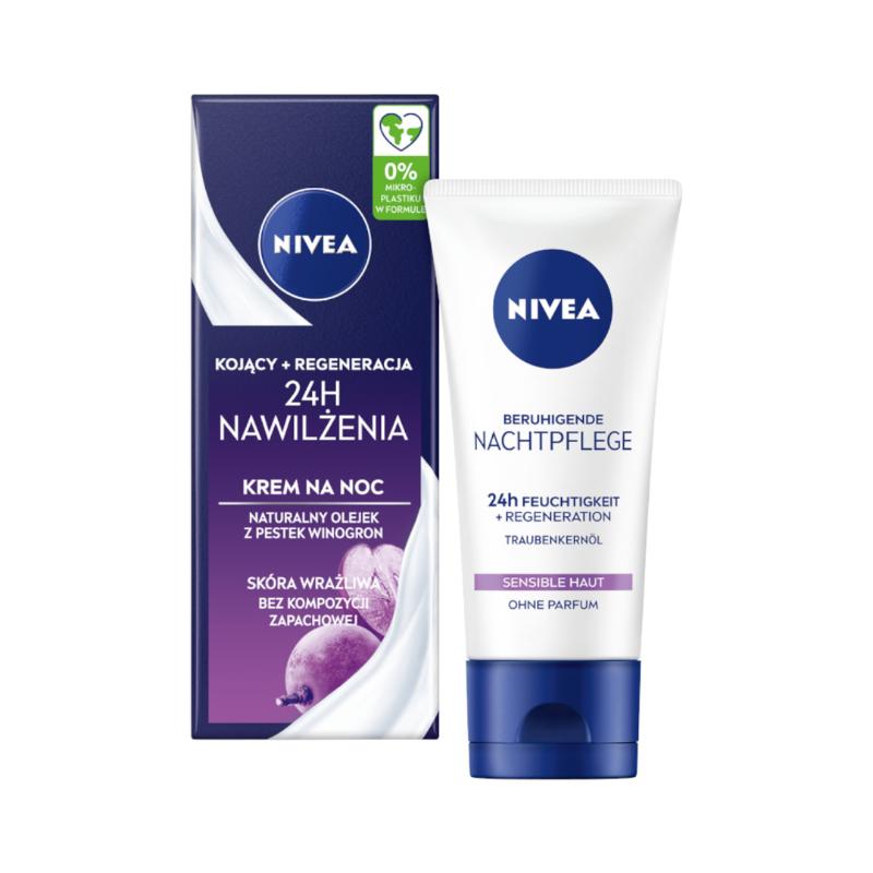 NIVEA Cremă de noapte hidratantă 24H 50ml