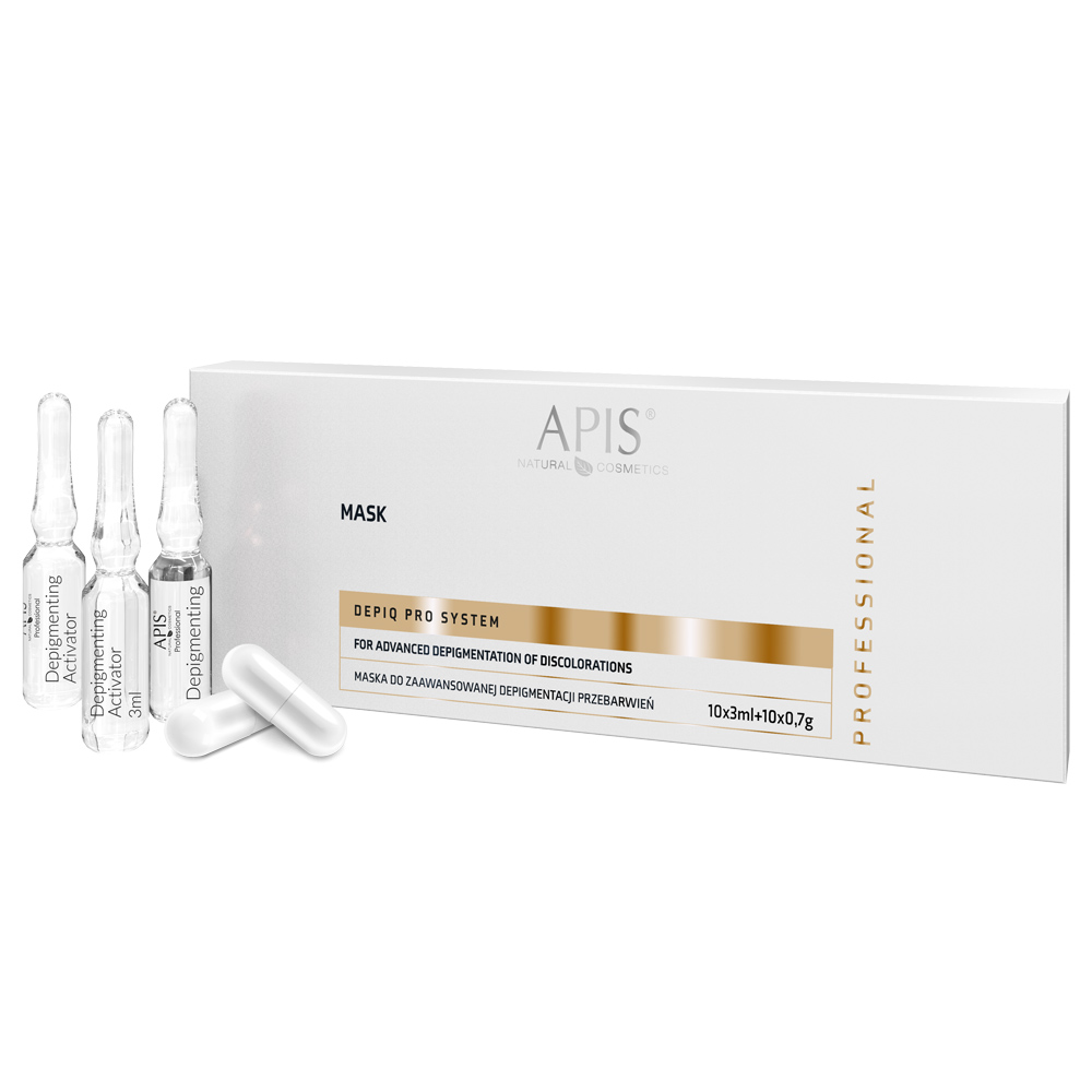 APIS Depiq Pro System Mască depigmentantă 10x3ml