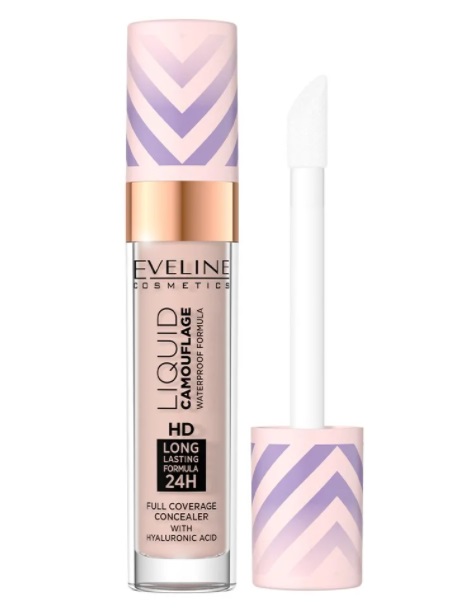 Eveline Liquid Camouflage Corector rezistent la apă 03 Soft Natural Neutral