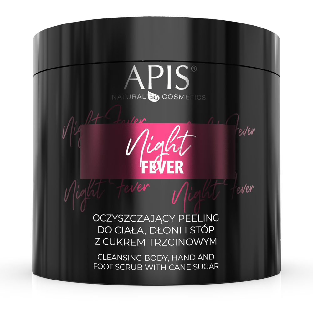APIS Night Fever Peeling pentru corp, mâini și picioare 700g