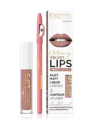 Eveline Oh! My Lips Make-up Kit 11 Cookie Milkshake