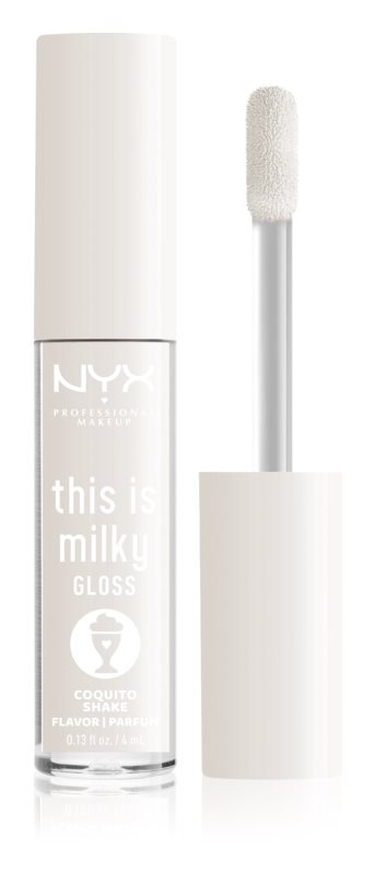 NYX Professional Makeup This is Milky Lip Gloss 16 Coquito Shake