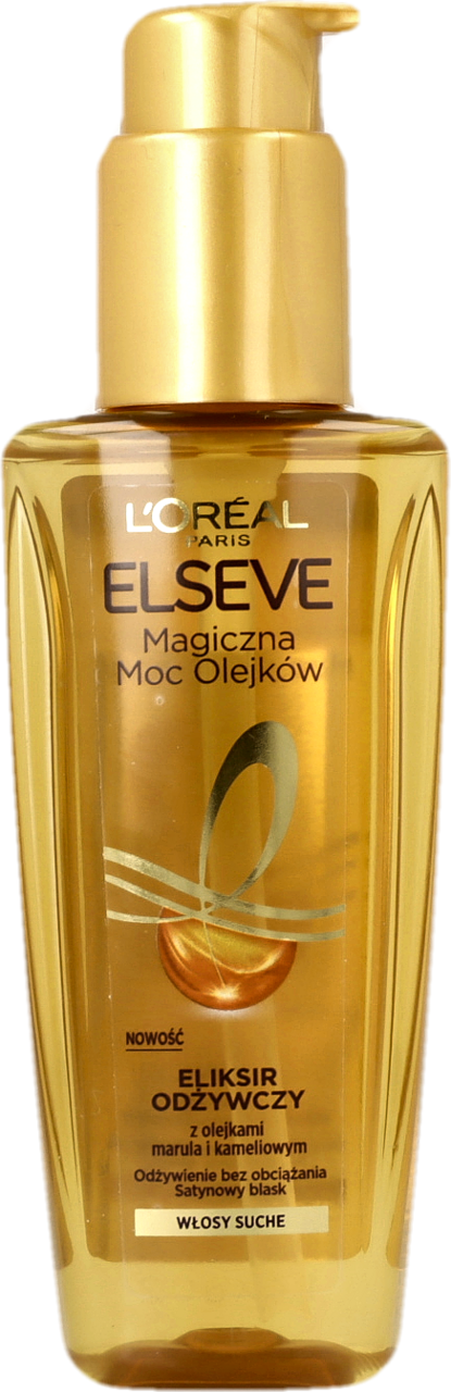 LOréal Elseve Puterea Magică a Uleiurilor Elixir Hrănitor cu Uleiuri de Marula și Camelia 100ml