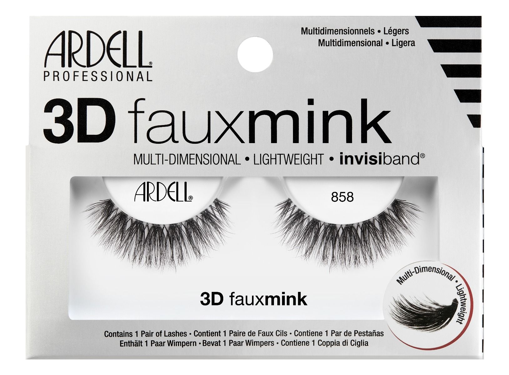 Ardell 3D Faux Mink Eyelashes 858