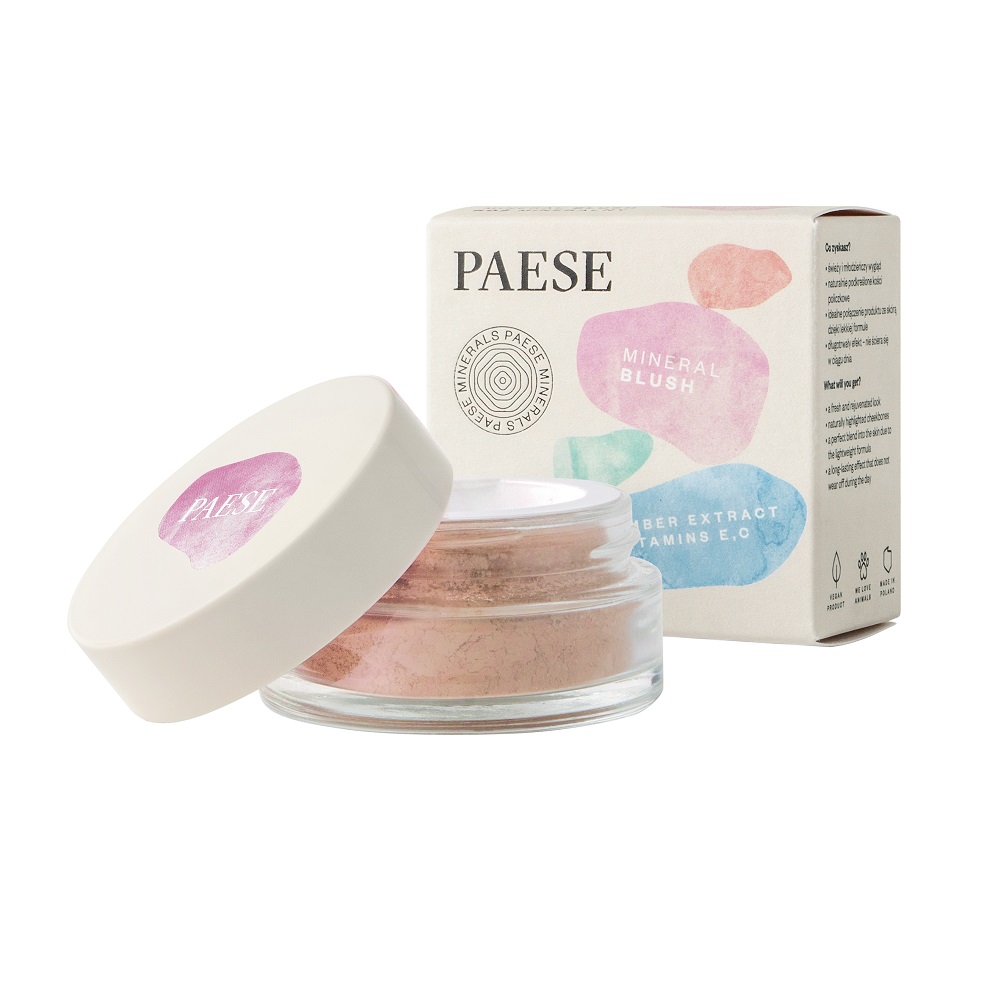 PAESE Minerals Fard de obraz mineral 301N Dusty Rose