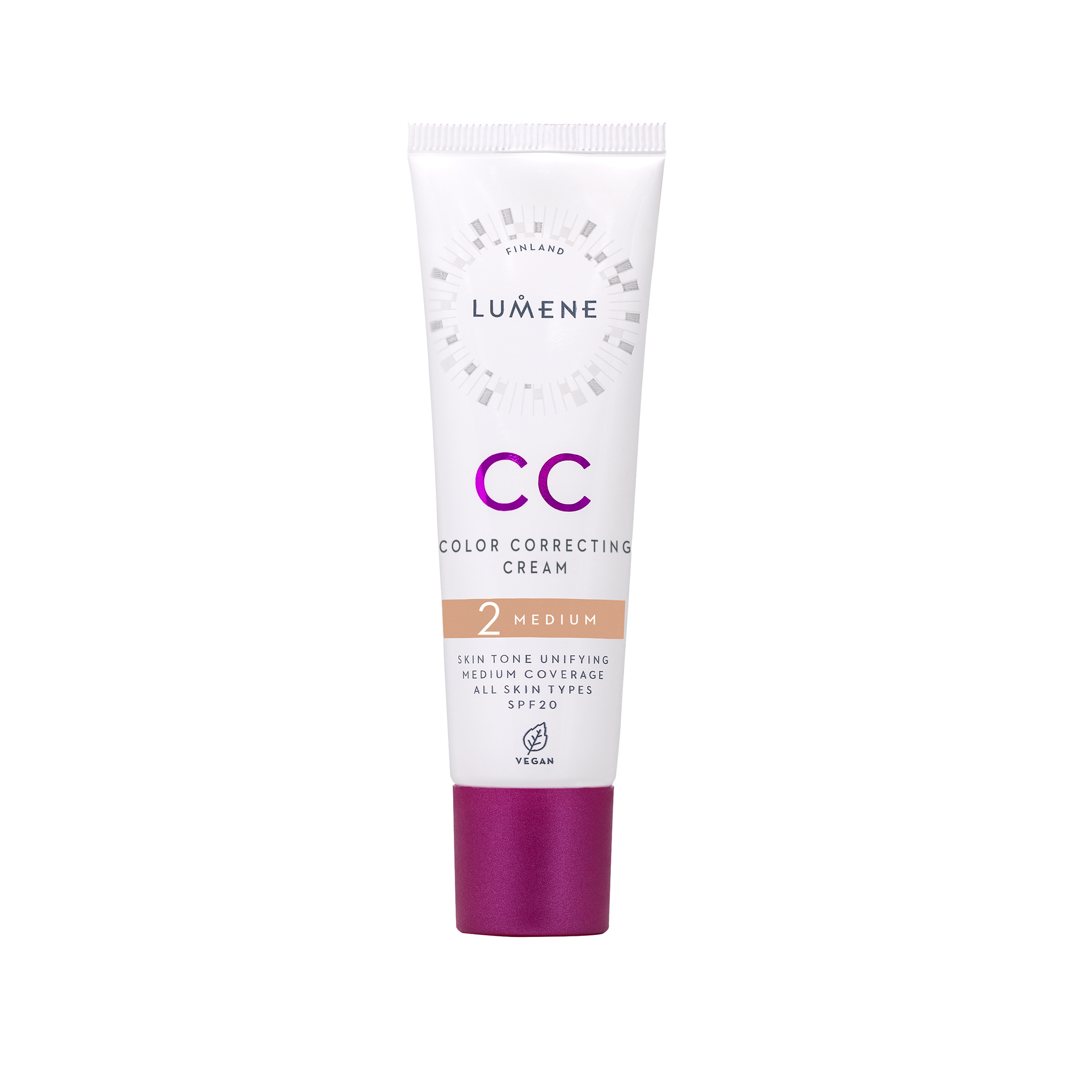 LUMENE Podkład CC SPF 20 7w1 2 Medium