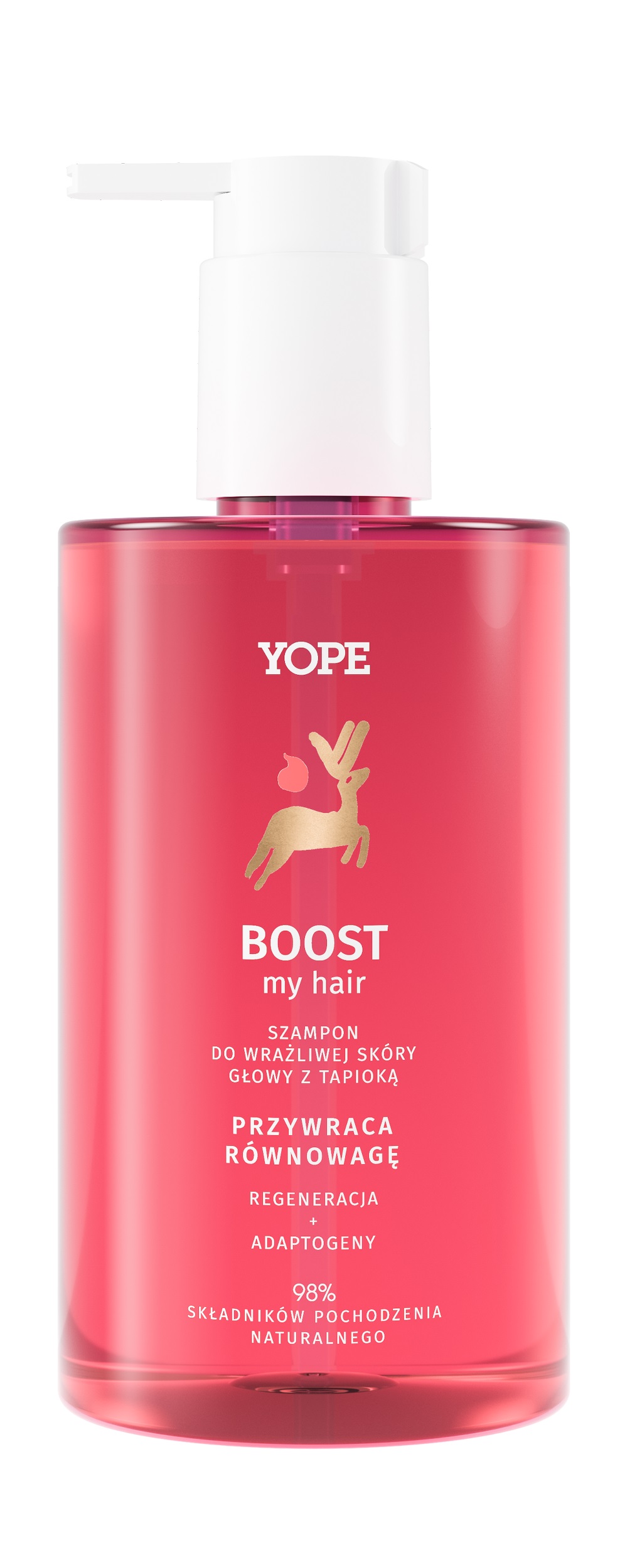 Șampon YOPE Boost pentru pielea capului sensibilă cu Tapioca 300ml