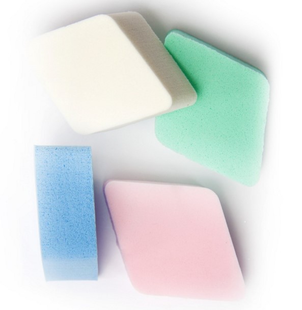 Donegal Coloured Foundation Sponges - Roma 4pcs