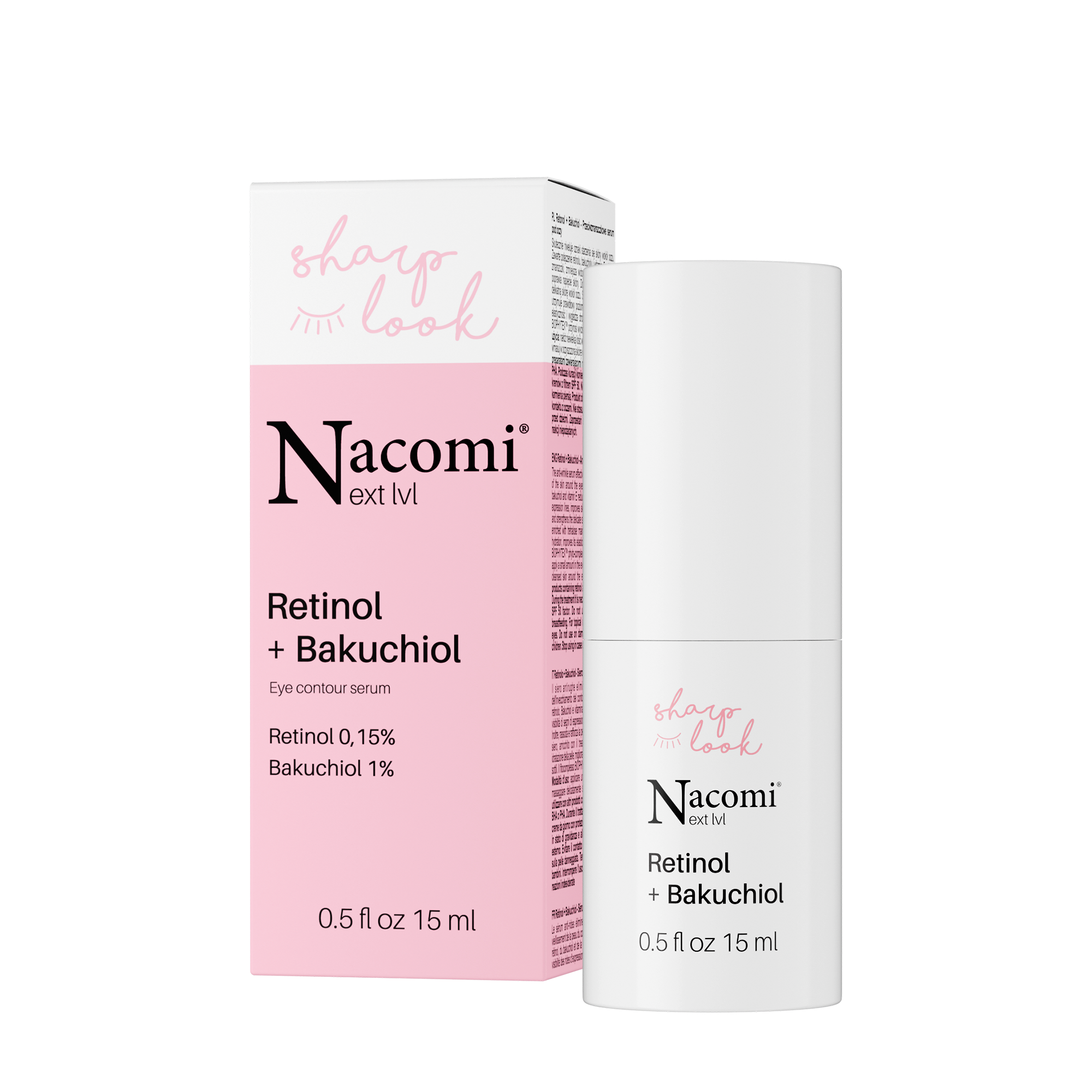 Nacomi Next Lvl Serum antirid pentru ochi 15ml