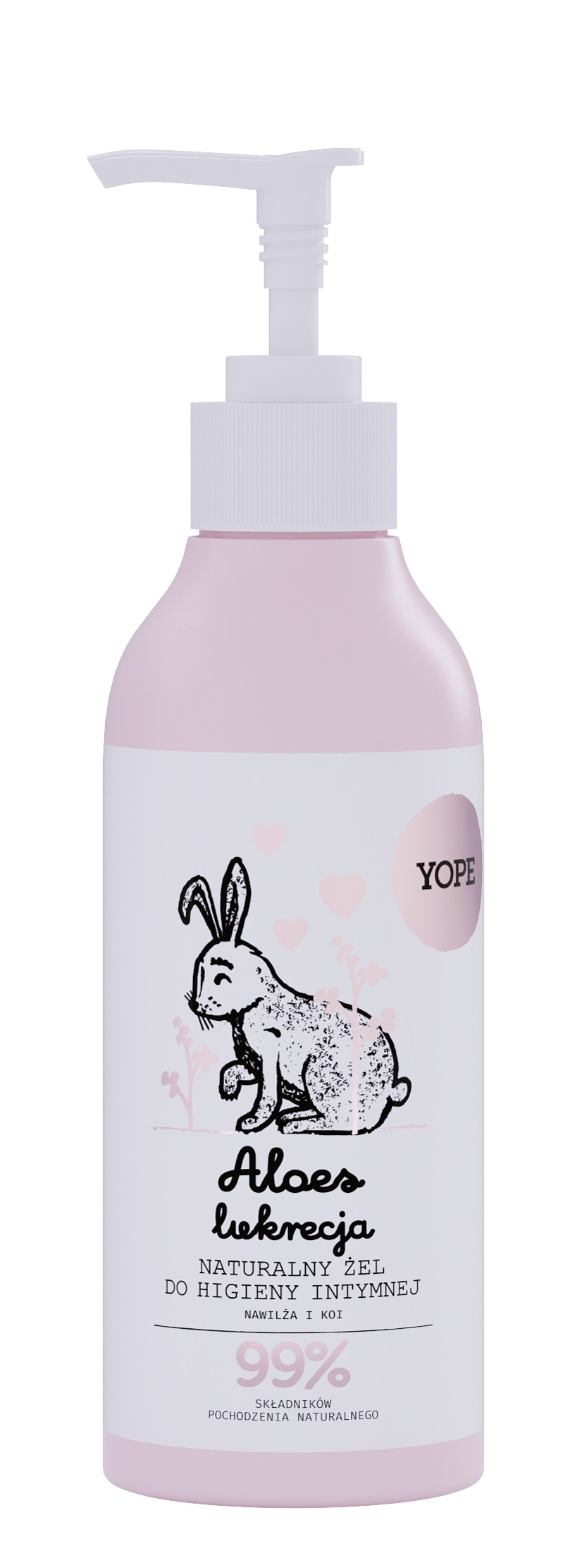 Yope Intimate Cleansing Lotion Aloe Vera și lemn dulce 300ml