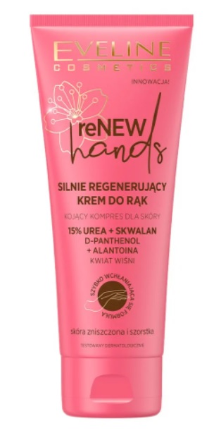 Eveline Renew Hands Cremă de mâini cu flori de cireș 75ml