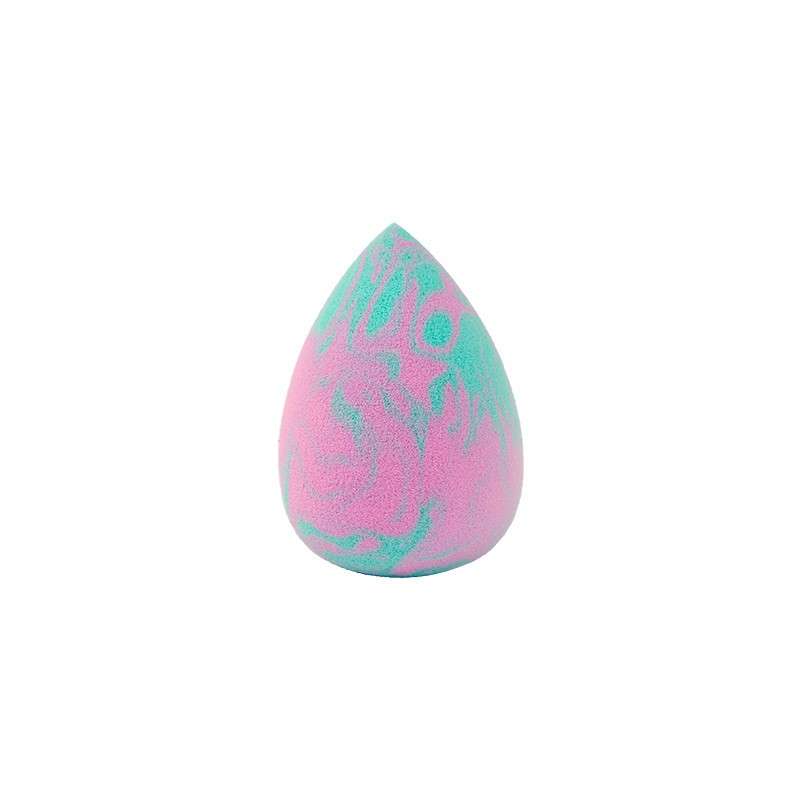 Burete de machiaj Donegal Makeup Sponge Marbled Pink și Mint
